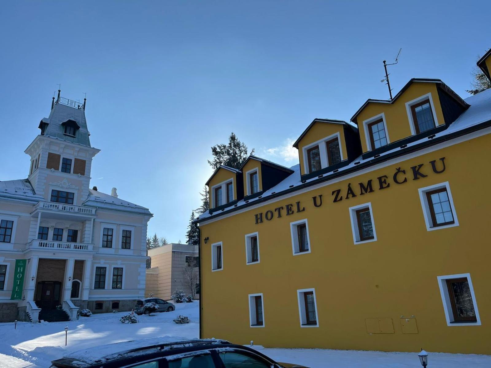 Hotel U Zamecku Cihelny Karlovy Vary Bagian luar foto